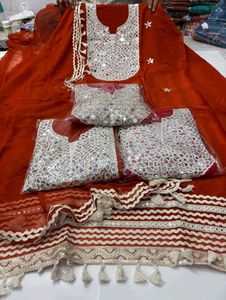 New Aurganga Glass work Dress Ne