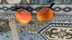 Orange lens sunglasses