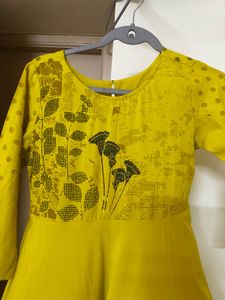 Elegant Yellow Kurta