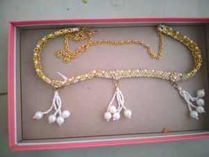 White Moti Kamarband