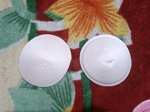 Bra Pads Inserts - Pink &amp; White