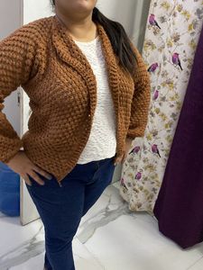 Crochet Knit Cardigan