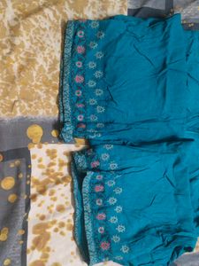 Sea Green Colour Palazzo Pant