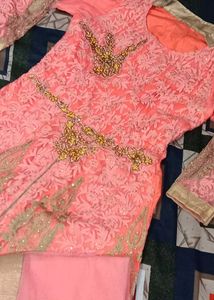 Long Frock With Pant