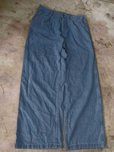 Wide Leg Denim Pants