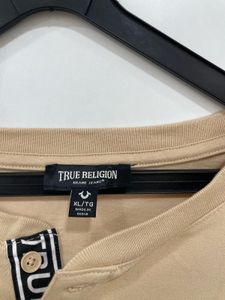 ✨ Iconic True Religion Heritage Henley 🐎🤎✨