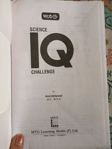 MTG Science IQ challenge