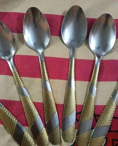 Brand New Spoons Golden Print