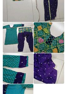 3 - Stitched Cotton Salwar Kurti - Daily Wear