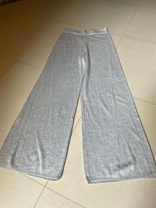 Mango imported flared Comfy Grey Sweatpants