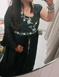 Elegant Green Kurta Set One tym use only