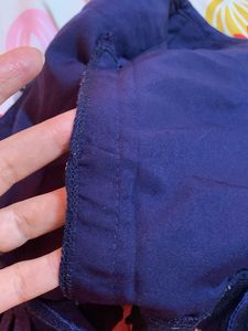 Girl&#39;s Pink Blue Lahenga 4-6 years without chunri