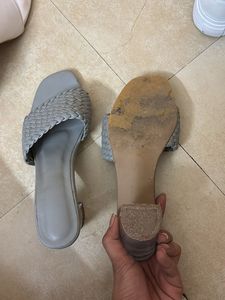 Woven Slide Sandals