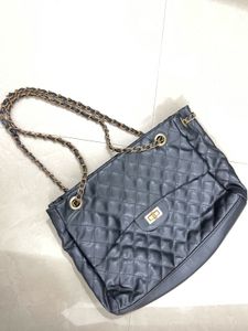 Black Quilted shoulder bag