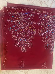 Saree With Work Good Condition