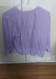 Lavender Long Sleeve Top