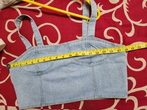 Denim Bustier