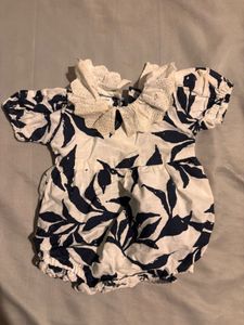 Cute Checkered Baby Romper