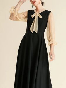 Korean Pintrest Flared Black One Piece❤️
