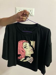 Black Crop Top