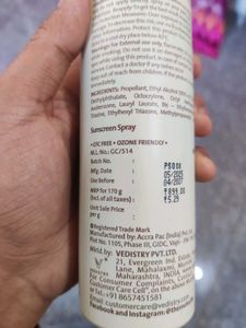 Moha: Sunscreen Spray SPF 50