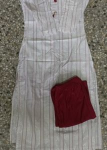 Striped Kurta Set