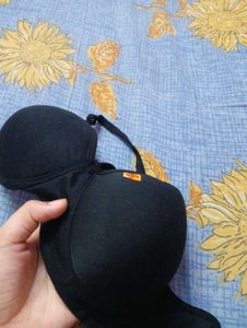 Padded Black Bra