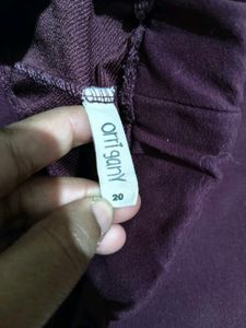 Stylish Purple Pants