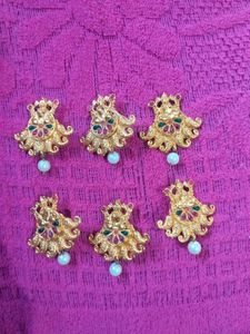 Vintage Gold Hair Accessories Set