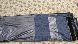 Gray Saree