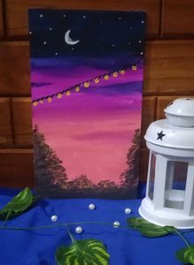 Beautiful 😱❤️💞 Pink Sky Painting