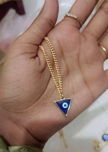 Combo: Evil Eye Pendant Necklace + Bracelet + Ring