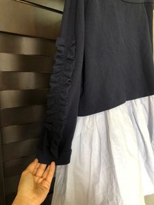 ZARA DROP SHOULDER DRESS IN SIZE M/L