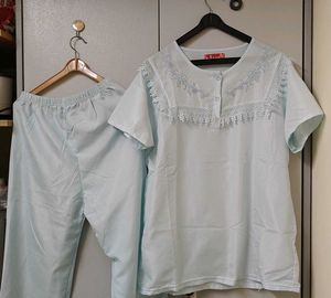 Women's Blue Pajama Set