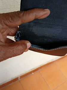 Black Leather Card Holder