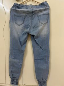 Funky Blue boyfriend jeans