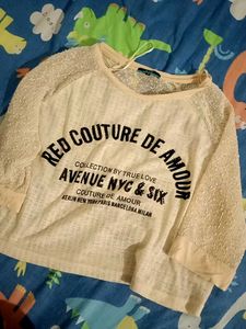 Red Couture de Amour Top