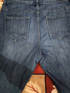 Classic Blue Slim-Fit Denim Jeans
