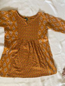 Printed Short Kurti