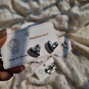 Antitarnish Silver Earrings