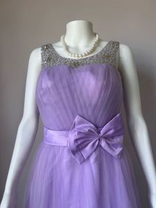 Lavender premium tulle gown