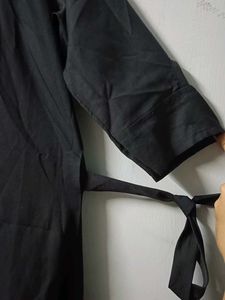 Color Block Midi Shirt Dress