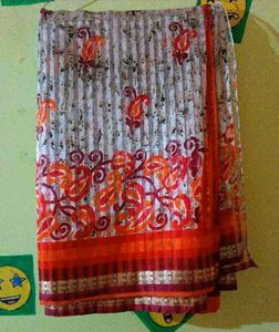Multicolour Saree