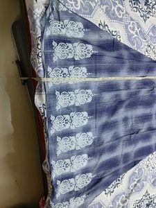 Blue Printed Kurta