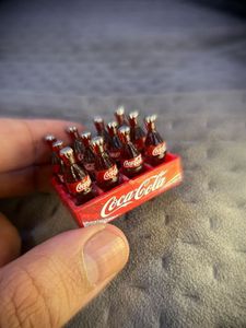 Mini Coca Cola Crate Keychain