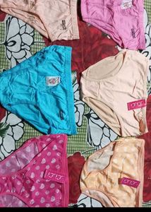 Colorful Panties Set