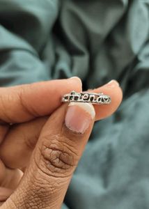 COMBO long Earring + F-R-I-E-N-D-S ring