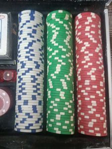 Poker Set with Case