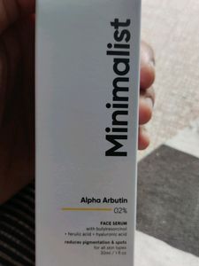 Minimalist Brand New Seal Pack Face Serum