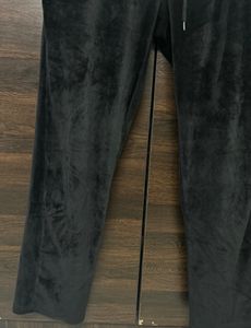 Black Velvet Pants